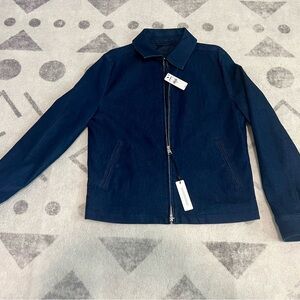 Denim Zip-Up Jacket